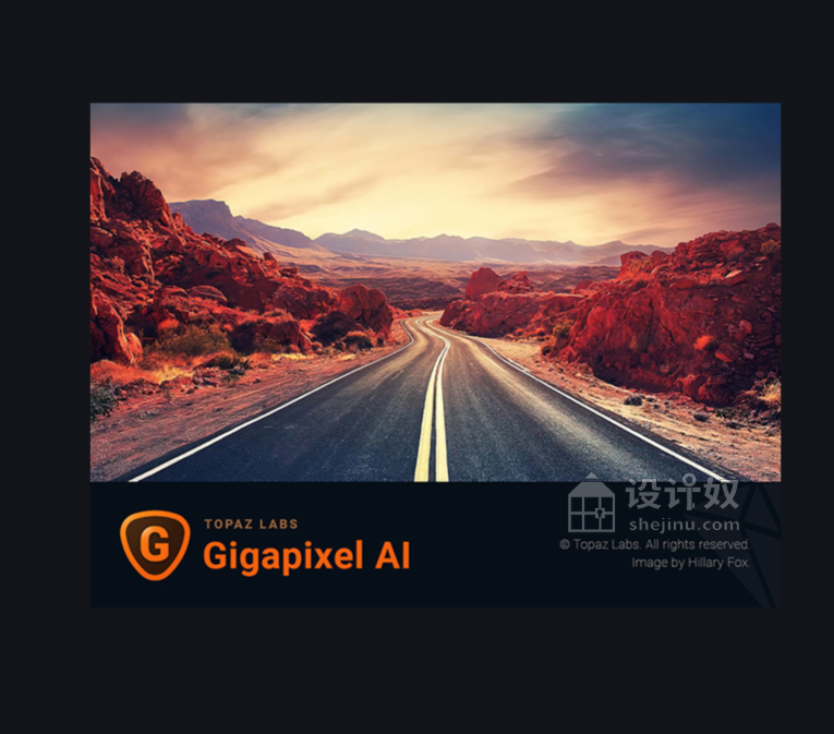 J【Mac M1】Topaz Gigapixel AI for Mac(人工智能图片无损放大软件) v6.2.2+10GB模型